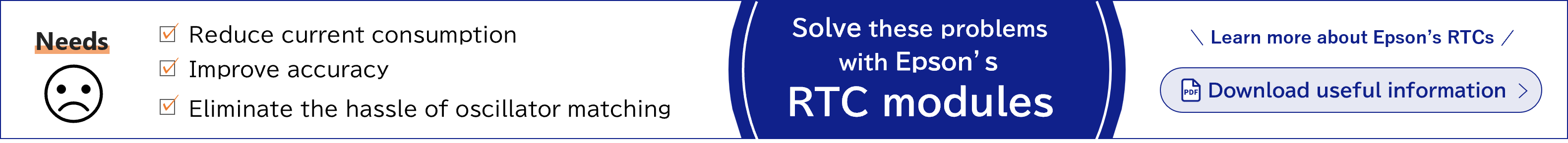 Download useful information for Solving problems with Epson's RTC modules